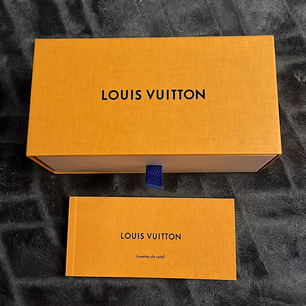Authentic Louis Vuitton Empty Sunglasses Box and Book - Storage / Decor
